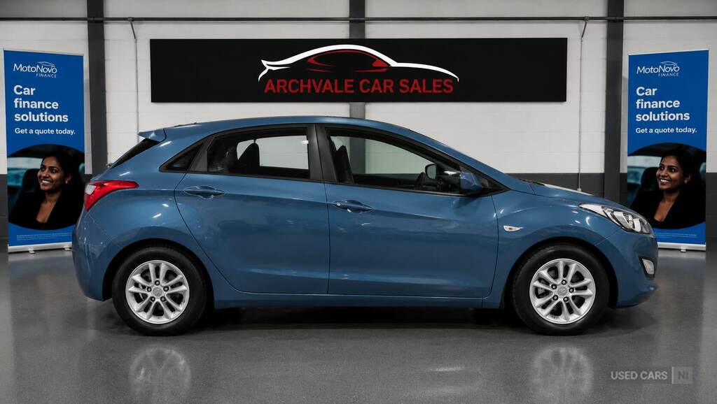 Hyundai I30 1.6 Crdi Blue Drive Active NL63BLV Blue #2