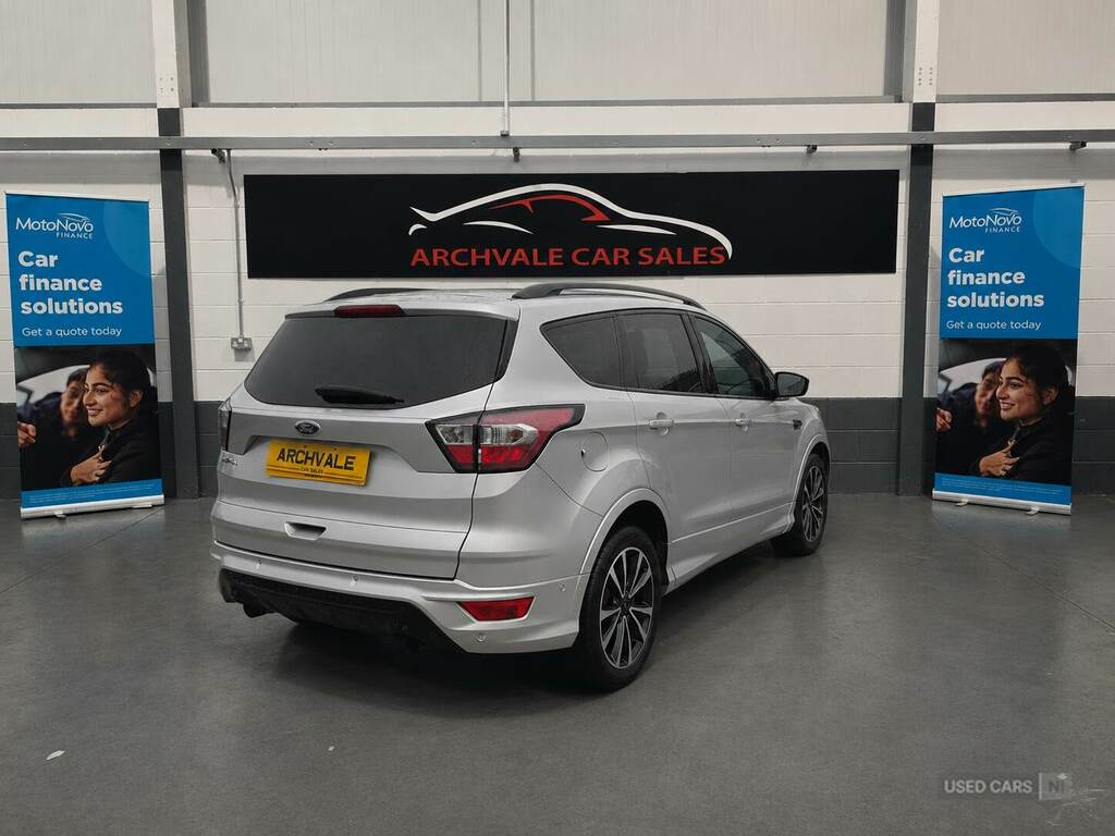 Ford Kuga 2.0 Tdci St-line 2Wd SD17FYC Silver #3