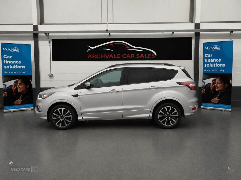 Ford Kuga 2.0 Tdci St-line 2Wd SD17FYC Silver #6