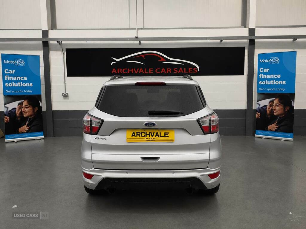 Ford Kuga 2.0 Tdci St-line 2Wd SD17FYC Silver #4