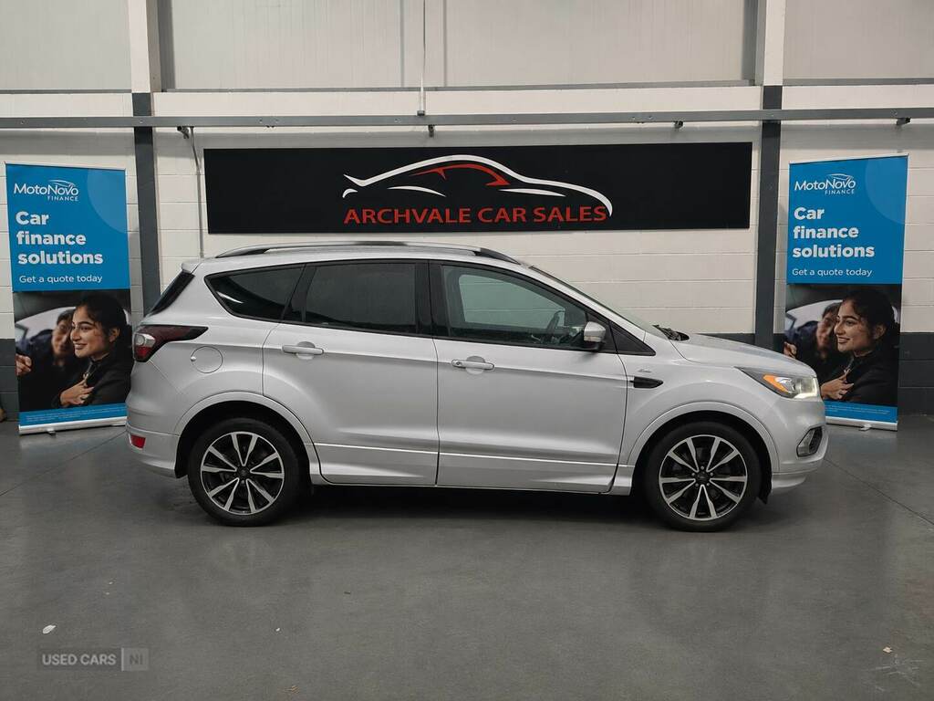 Ford Kuga 2.0 Tdci St-line 2Wd SD17FYC Silver #2