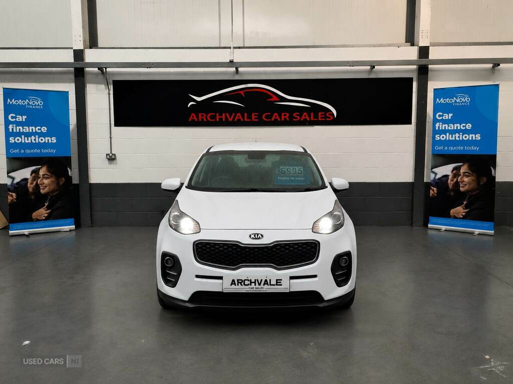 Kia Sportage 1.7 Crdi Isg 1 YD16GSF White #6