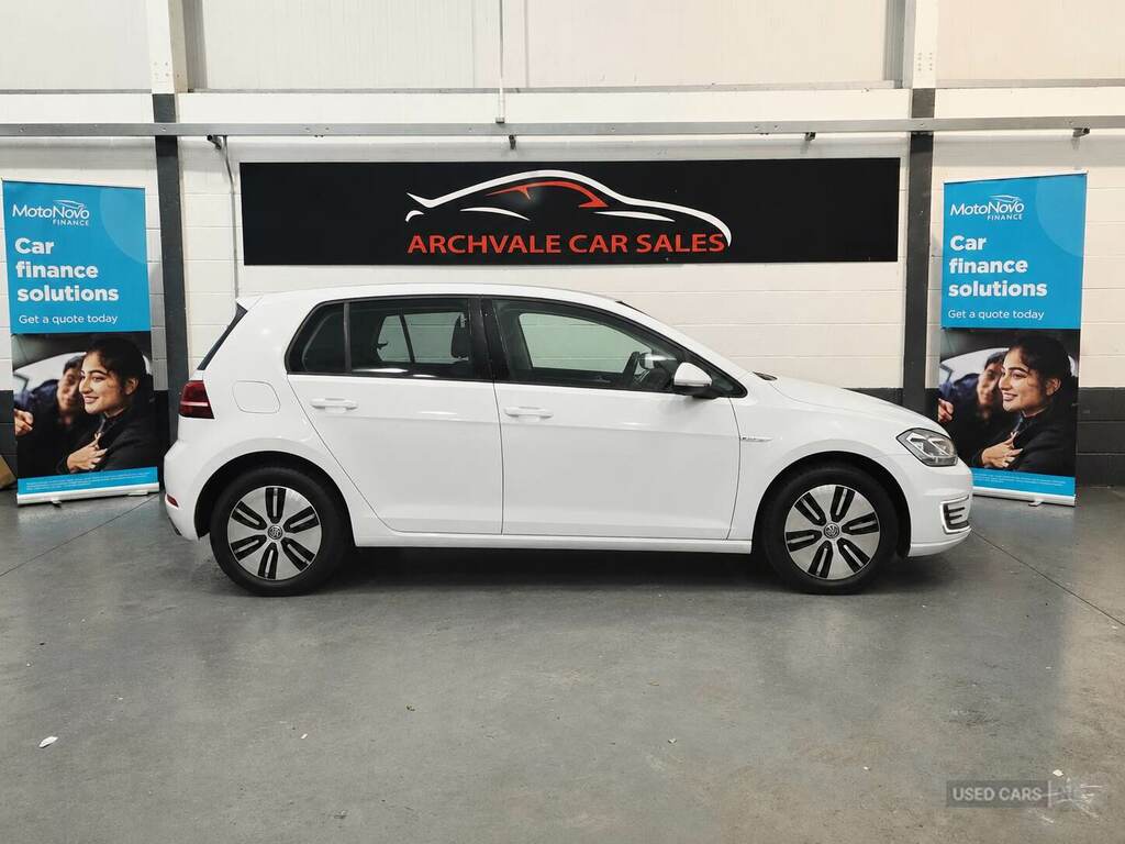 Volkswagen e-Golf 35Kwh 5dr Auto White #2