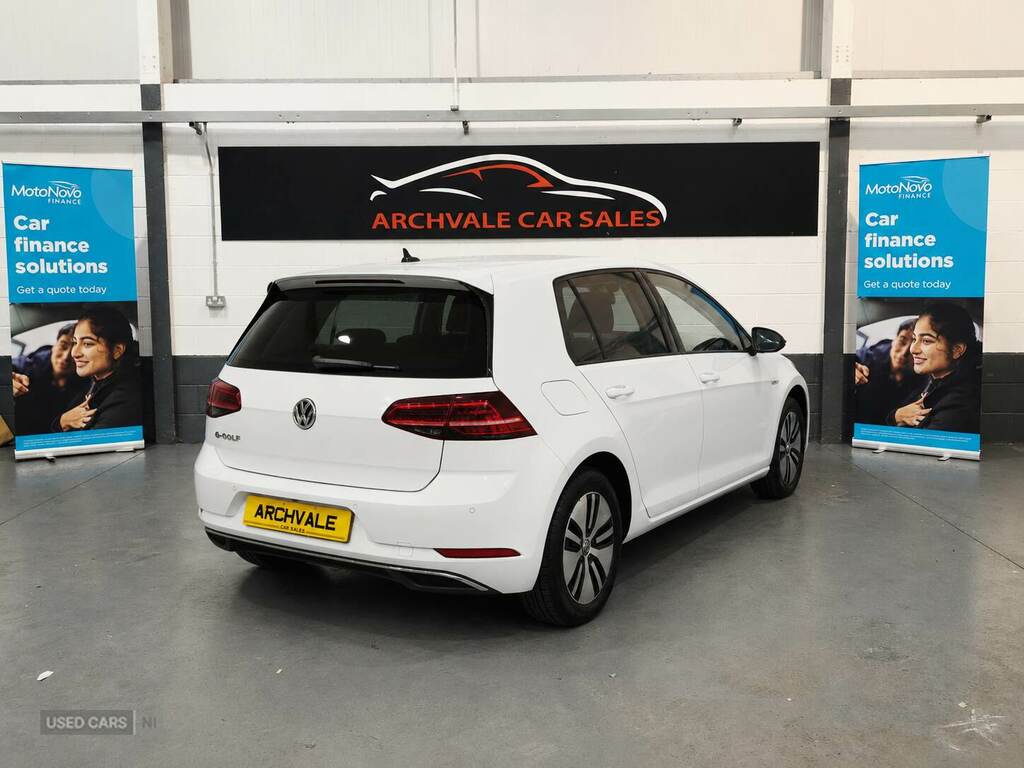 Volkswagen e-Golf 35Kwh 5dr Auto White #3
