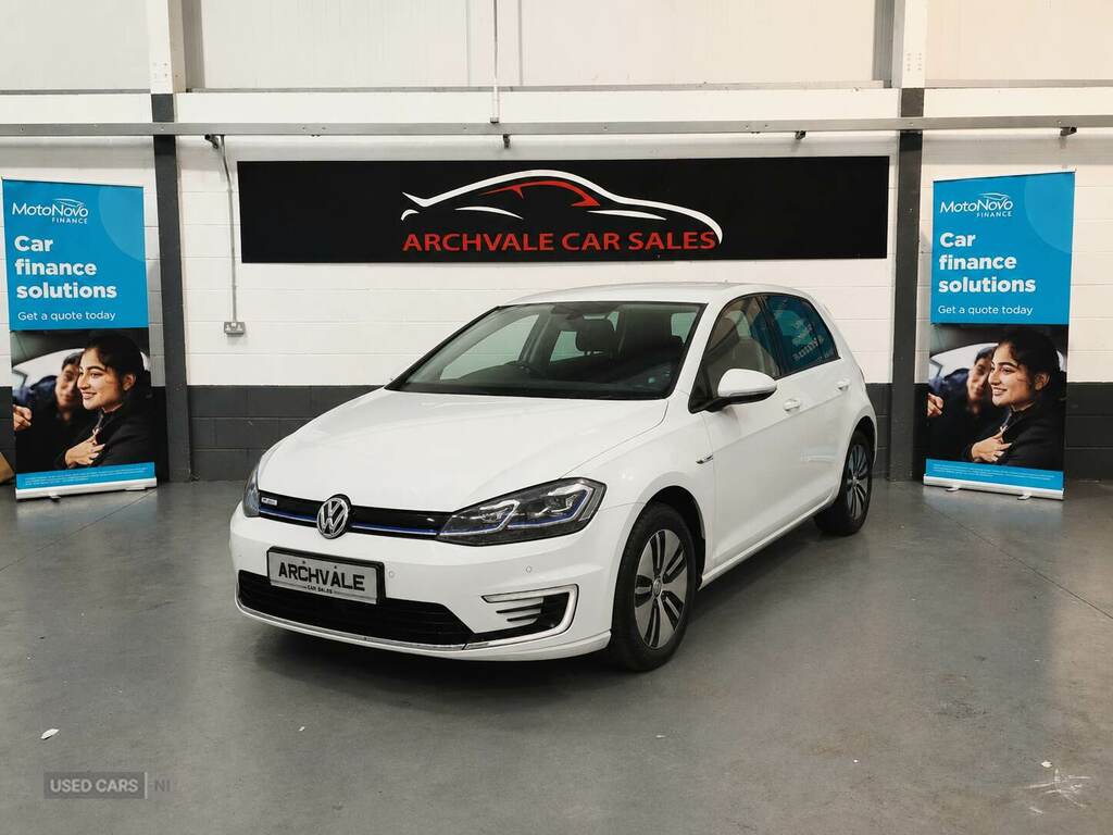 Volkswagen e-Golf 35Kwh 5dr Auto White #5