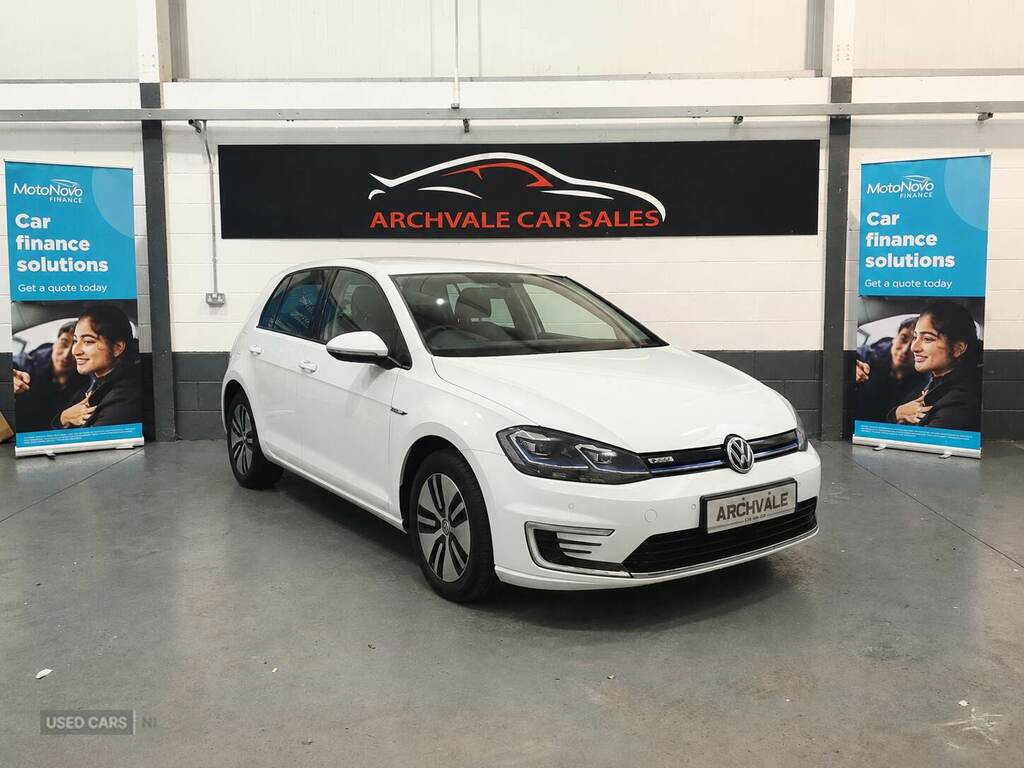 Volkswagen e-Golf 35Kwh 5dr Auto White