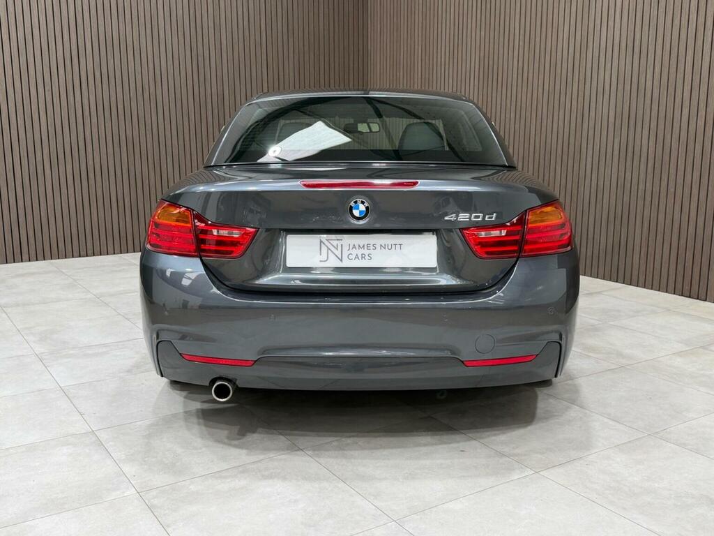 BMW 4 Series Convertible 2.0 420D M Sport Euro 6 Ss 201 Grey #6