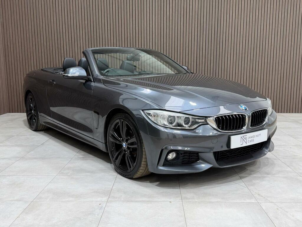 BMW 4 Series Convertible 2.0 420D M Sport Euro 6 Ss 201 Grey