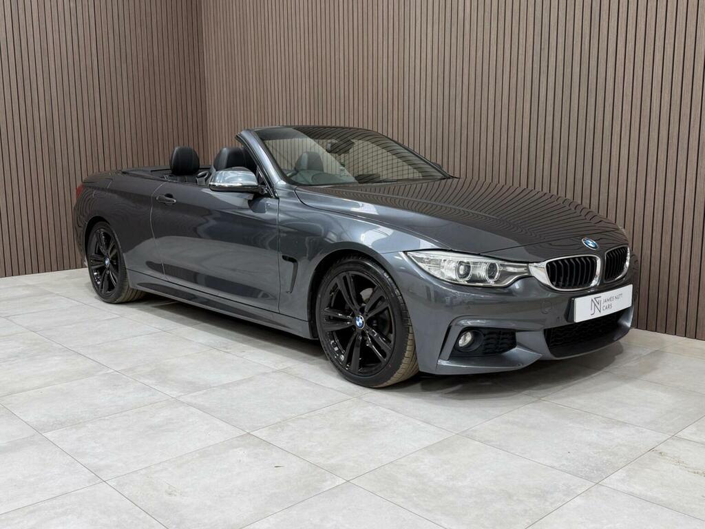 BMW 4 Series Convertible 2.0 420D M Sport Euro 6 Ss 201 Grey #4