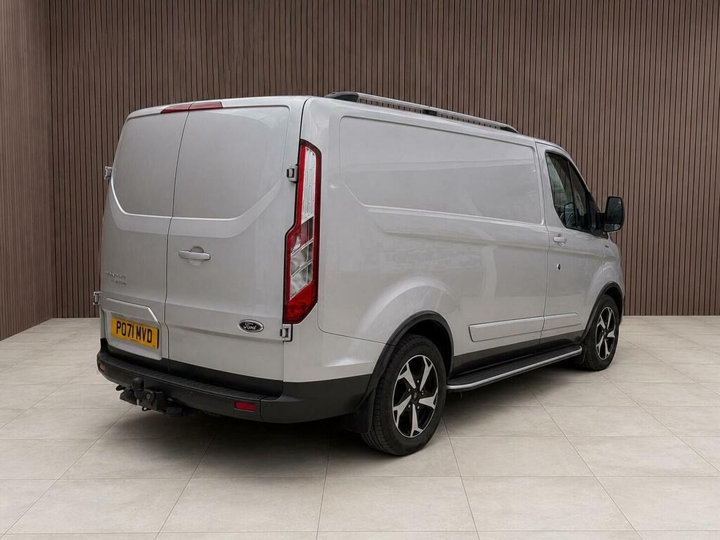 Ford Transit Custom Panel Van 2.0 300 Ecoblue Active L1 H1 Euro 6 Ss PO71MVD Silver #2