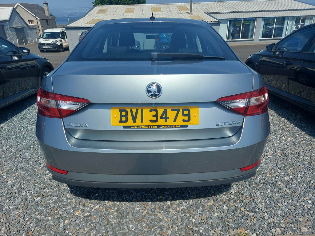 Skoda Superb Saloon BVI3479 Grey #5