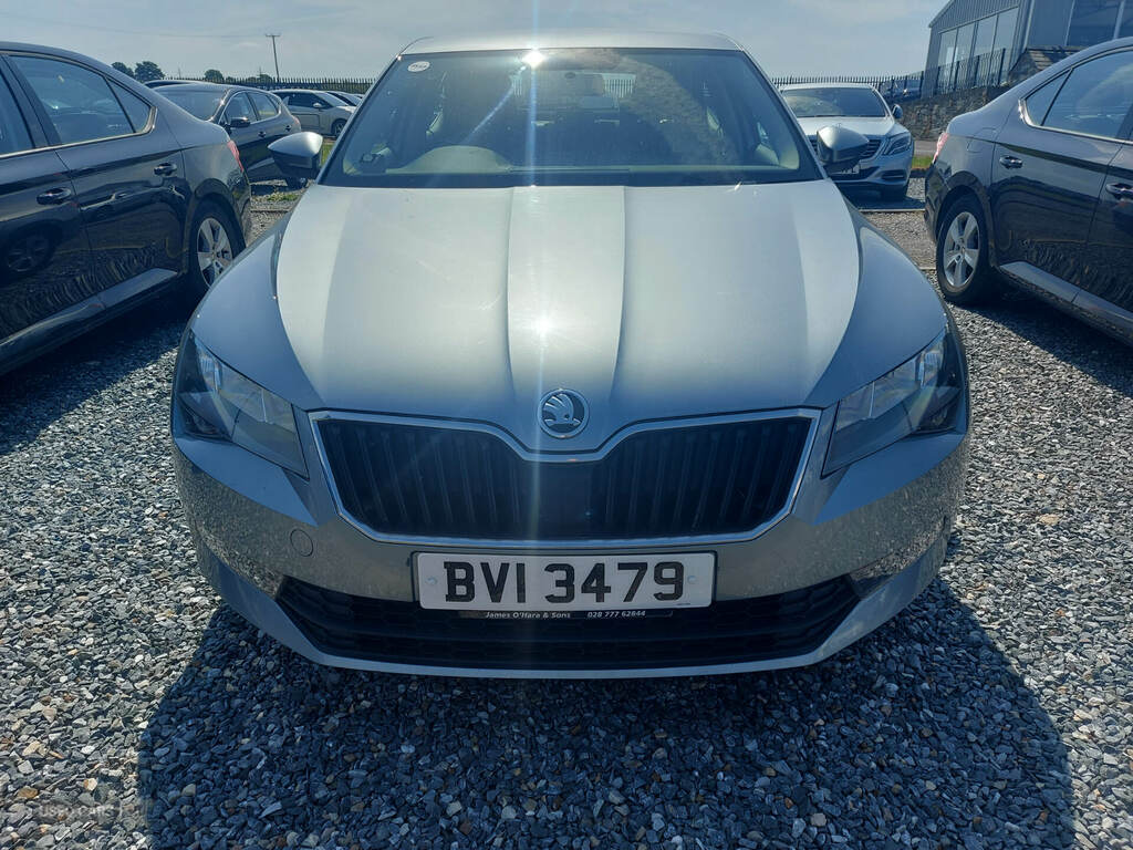 Skoda Superb Saloon BVI3479 Grey #6