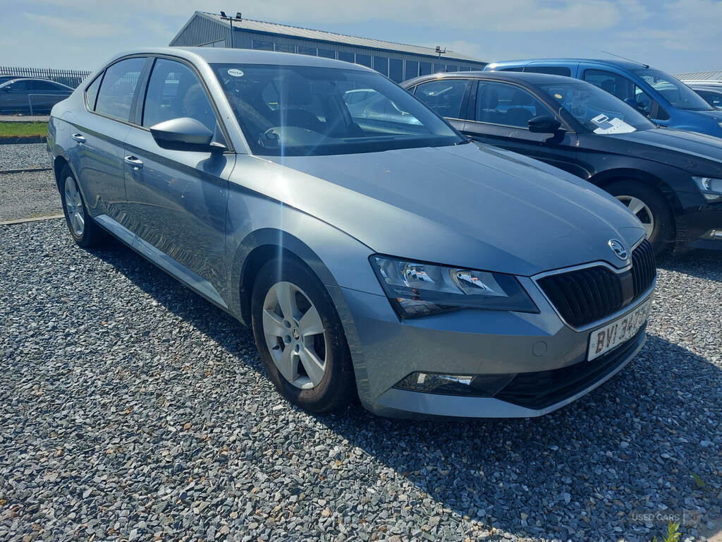 Skoda Superb Saloon BVI3479 Grey #2