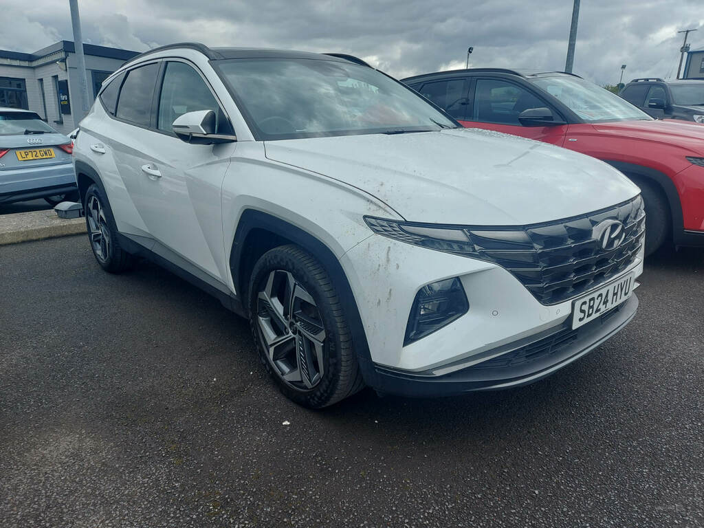 Hyundai Tucson 1.6 Tgdi Ultimate 2Wd SB24HYU White #2