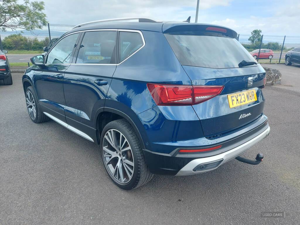 Seat Ateca 2.0 Tdi 150 Xperience Lux Dsg FX23WUR Blue #4