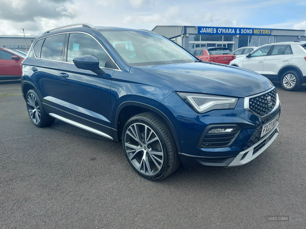 Seat Ateca 2.0 Tdi 150 Xperience Lux Dsg FX23WUR Blue #2