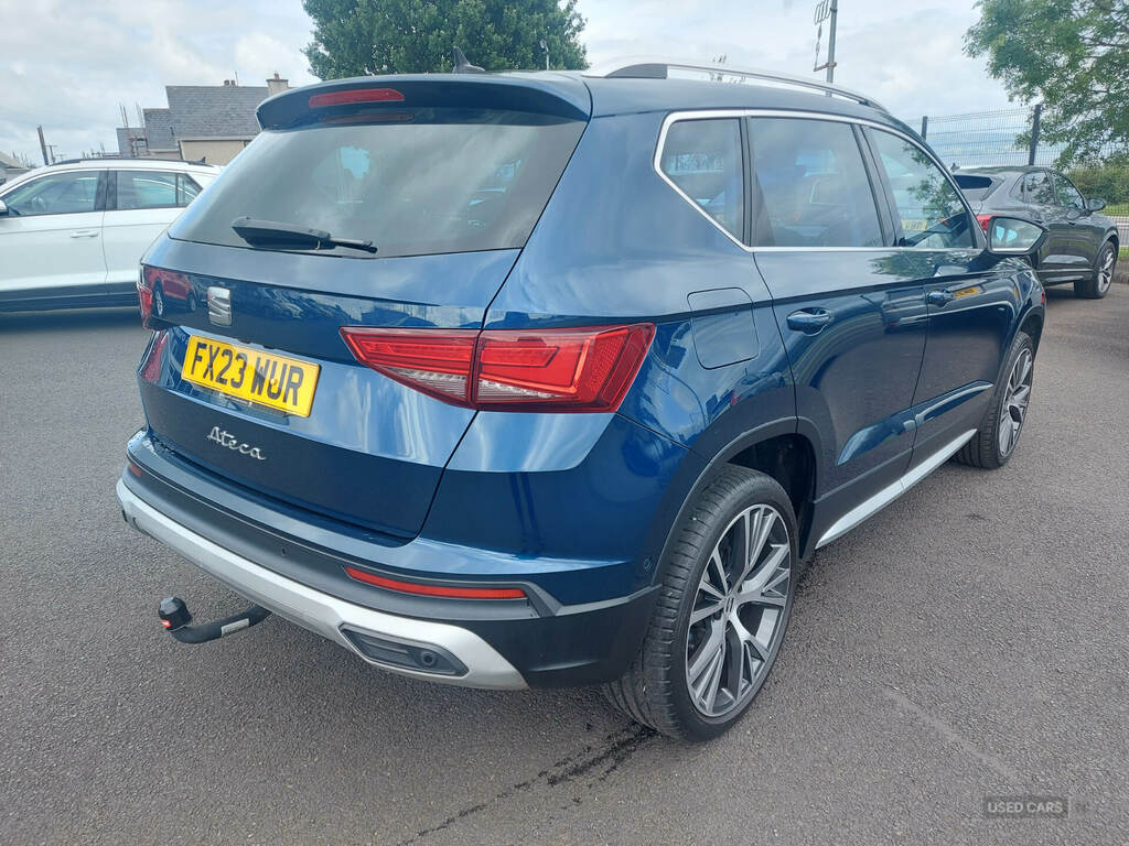 Seat Ateca 2.0 Tdi 150 Xperience Lux Dsg FX23WUR Blue #3