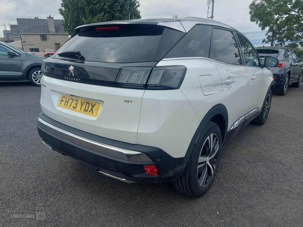 Peugeot 3008 1.5 Bluehdi Gt Eat8 White #3