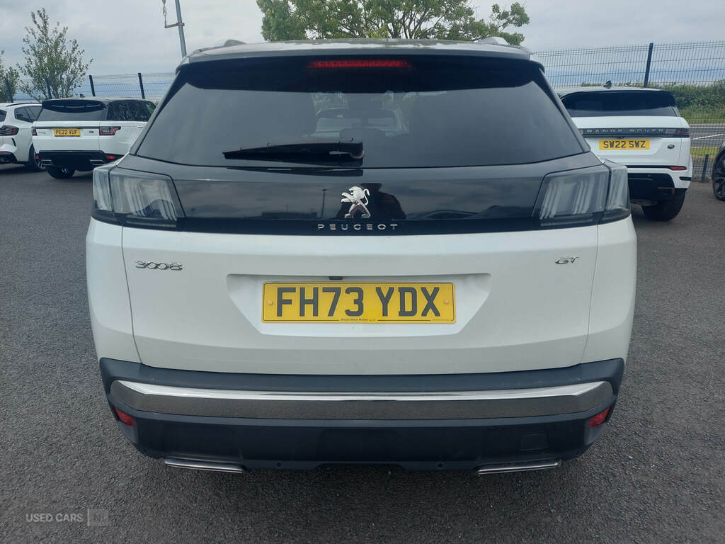 Peugeot 3008 1.5 Bluehdi Gt Eat8 White #5