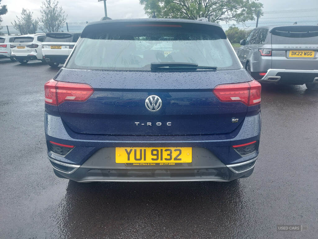 Volkswagen T-Roc 1.6 Tdi Se YUI9132 Blue #5