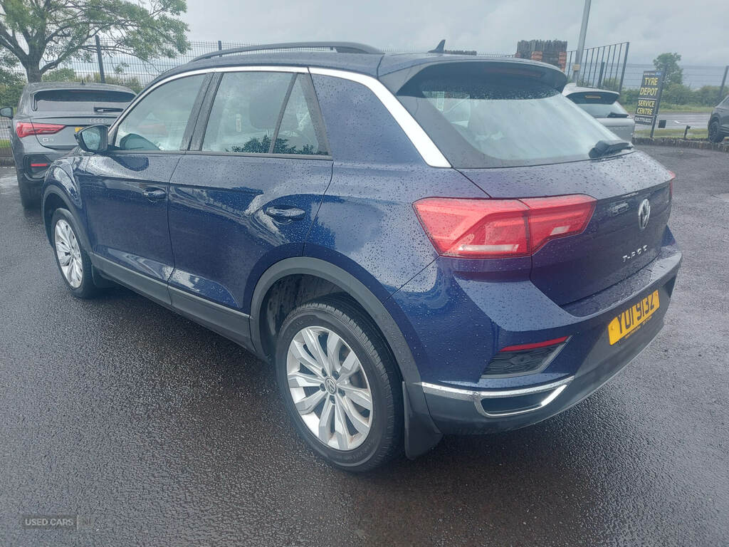 Volkswagen T-Roc 1.6 Tdi Se YUI9132 Blue #4