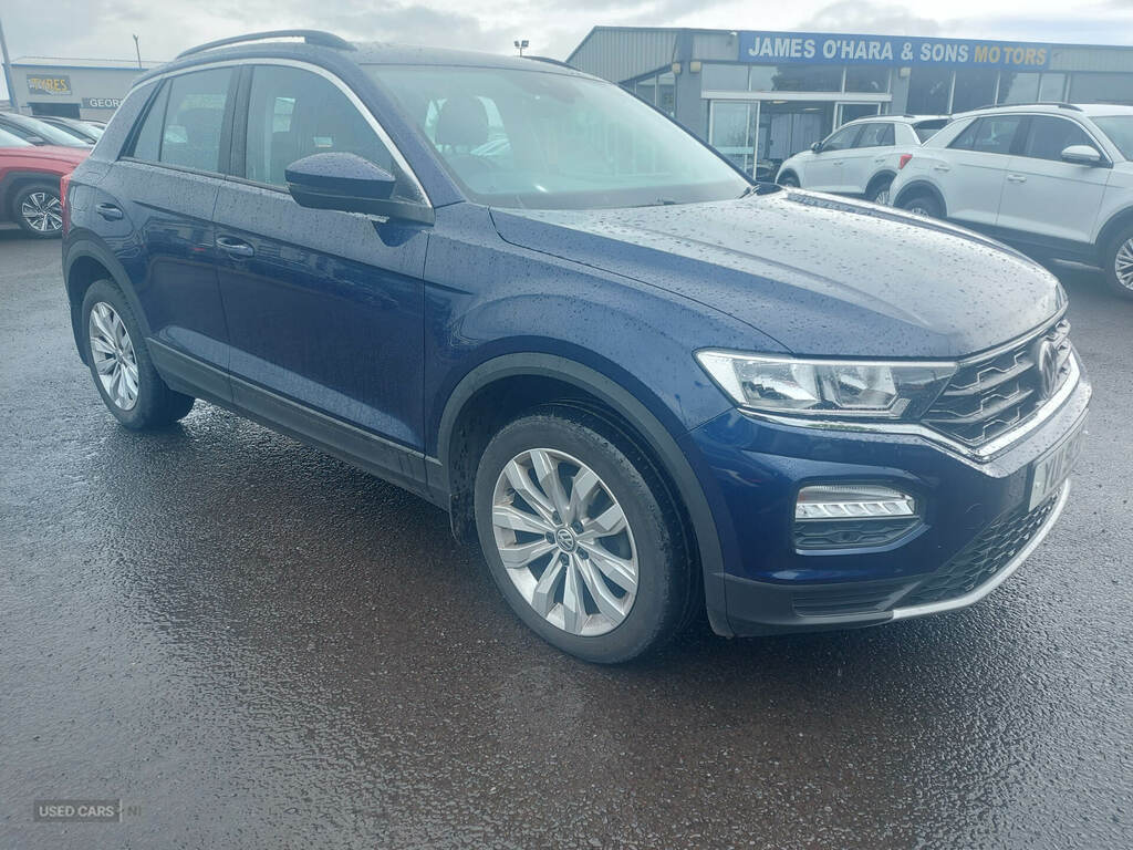 Volkswagen T-Roc 1.6 Tdi Se YUI9132 Blue #2