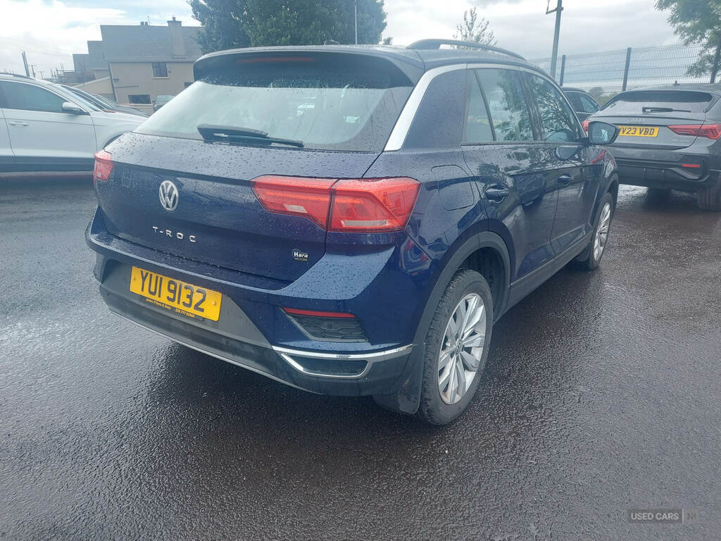 Volkswagen T-Roc 1.6 Tdi Se YUI9132 Blue #3