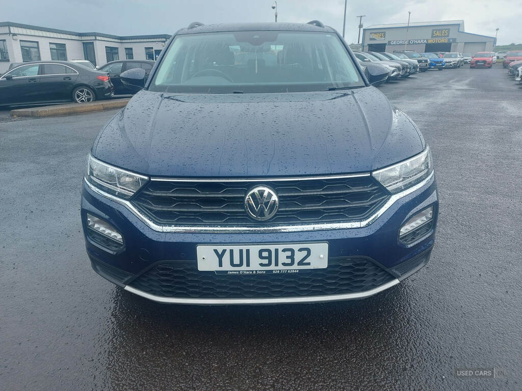 Volkswagen T-Roc 1.6 Tdi Se YUI9132 Blue #6