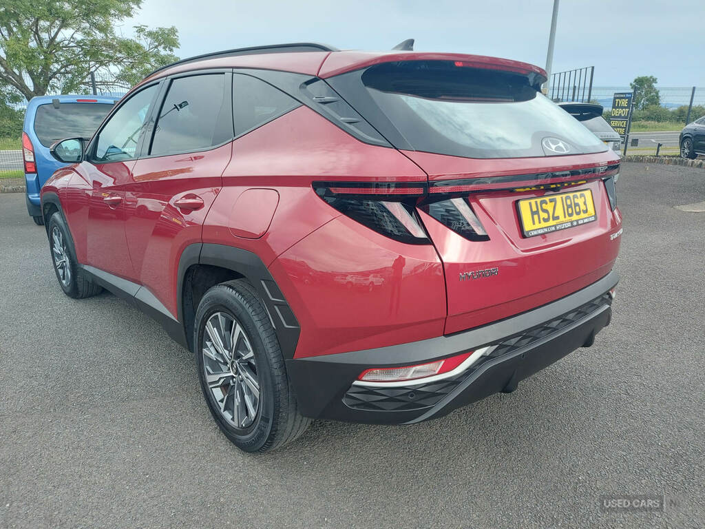 Hyundai Tucson 1.6 Tgdi 48V Mhd Se Connect 2Wd Dct HSZ1863 Red #4