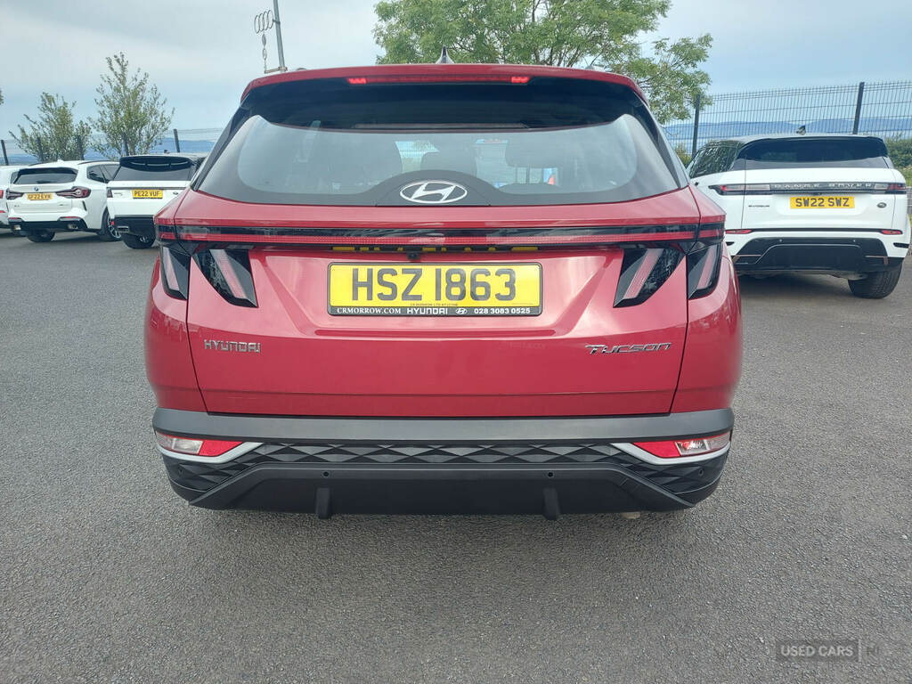Hyundai Tucson 1.6 Tgdi 48V Mhd Se Connect 2Wd Dct HSZ1863 Red #5