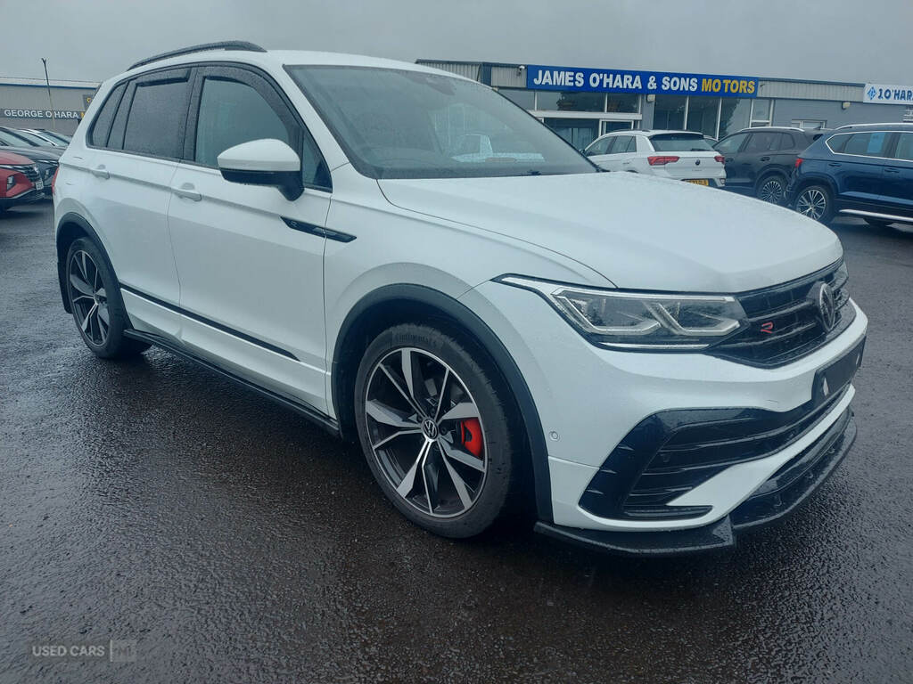 Volkswagen Tiguan 2.0 Tdi R-line Dsg White #2