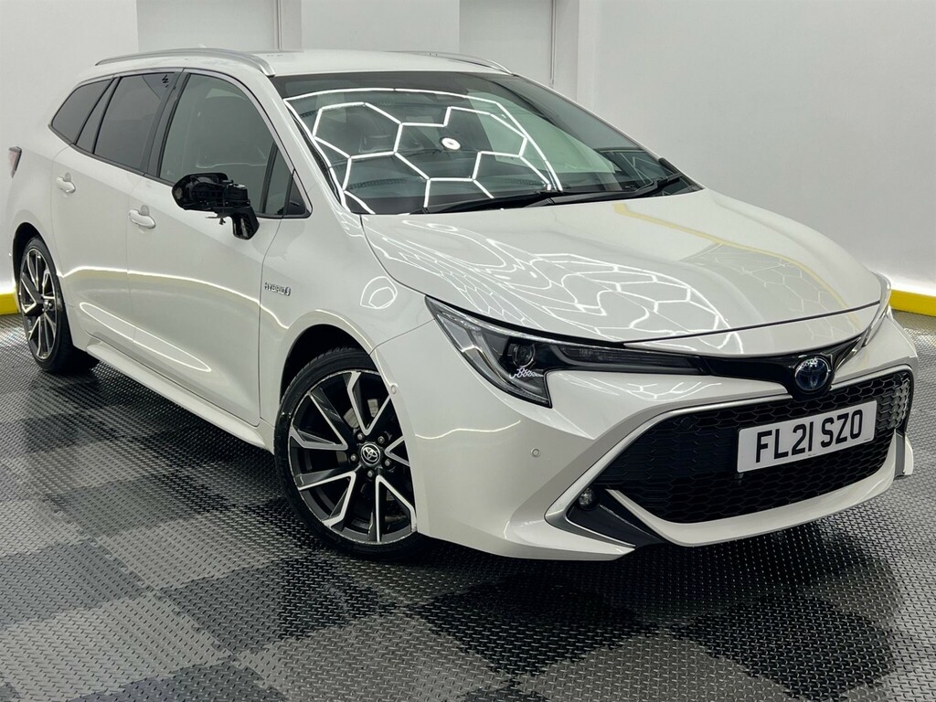 Toyota Corolla 2.0 Vvt-h Excel Touring Sports Cvt Euro 6 Ss White #5