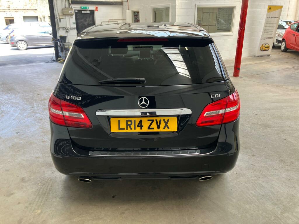 Mercedes-Benz B Class 1.5 B180 Cdi Sport 7G-dct Euro 5 Ss LR14ZVX Black #4