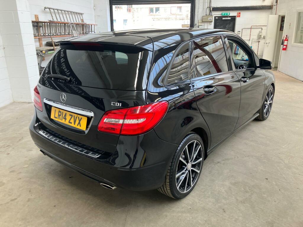Mercedes-Benz B Class 1.5 B180 Cdi Sport 7G-dct Euro 5 Ss LR14ZVX Black #3