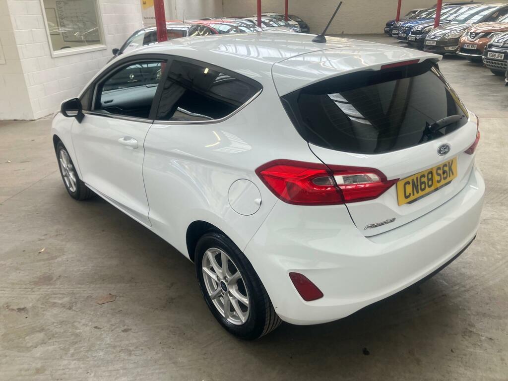 Ford Fiesta 1.0T Ecoboost Zetec Euro 6 Ss CN68SSK White #6