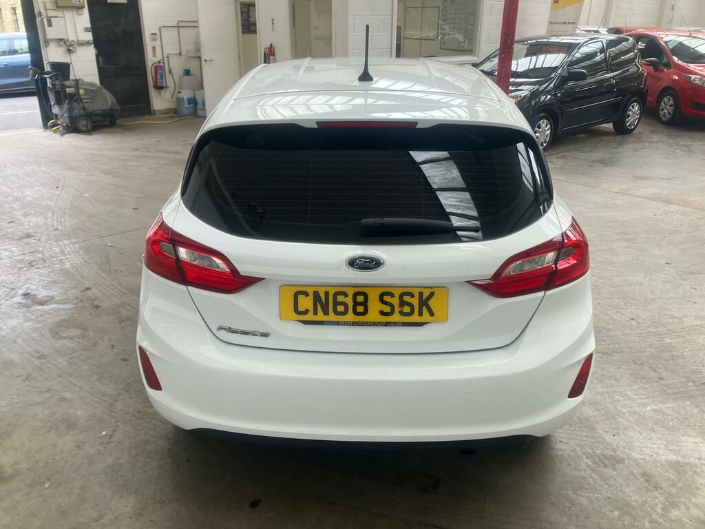 Ford Fiesta 1.0T Ecoboost Zetec Euro 6 Ss CN68SSK White #5