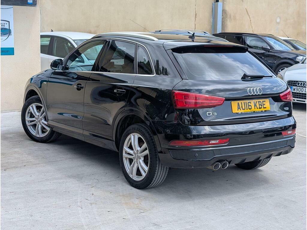 Audi Q3 2.0 Tdi S Line Euro 6 S S AU16KBE Black #4