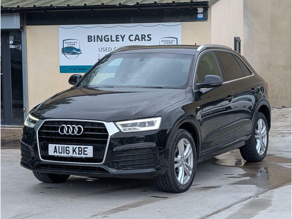 Audi Q3 2.0 Tdi S Line Euro 6 S S AU16KBE Black #2