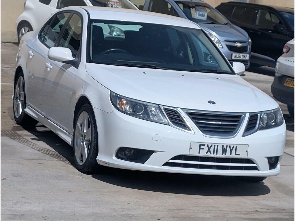 Saab 9-3 1.9 Ttid Turbo Edition Euro 5 White #3