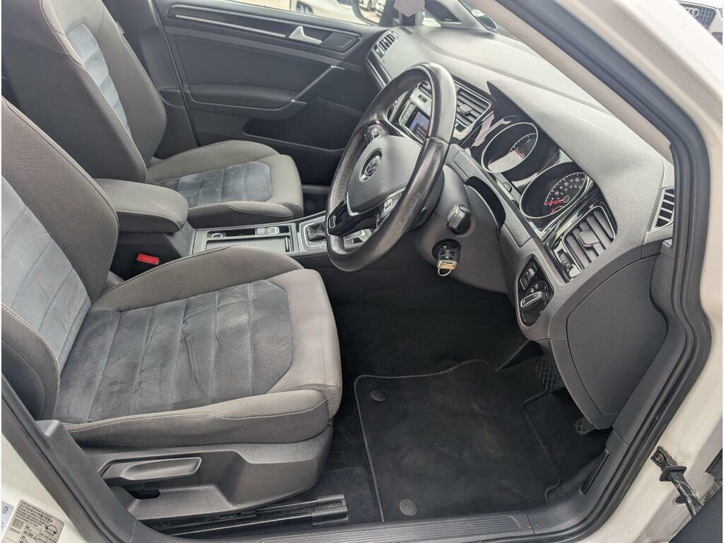 Volkswagen Golf 2.0 Tdi Bluemotion Tech Gt Dsg Euro 5 S S BK64FRL White #6