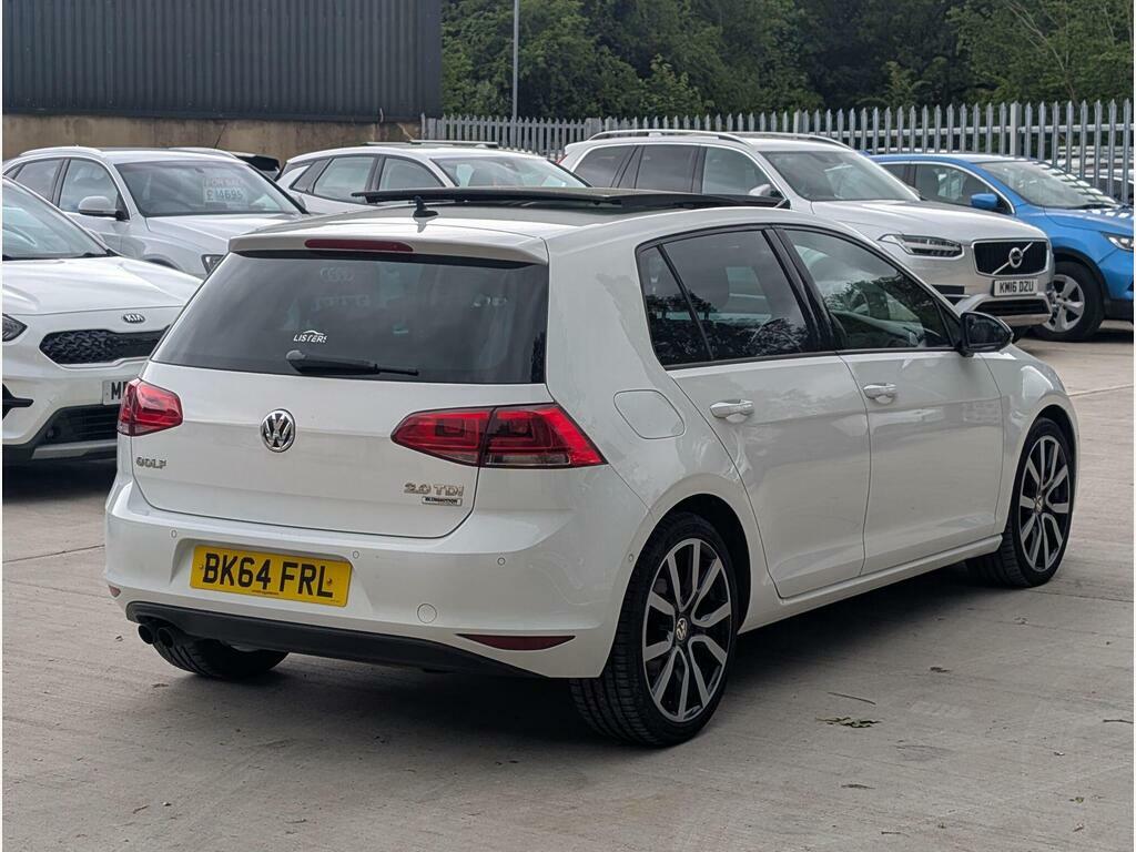 Volkswagen Golf 2.0 Tdi Bluemotion Tech Gt Dsg Euro 5 S S BK64FRL White #3