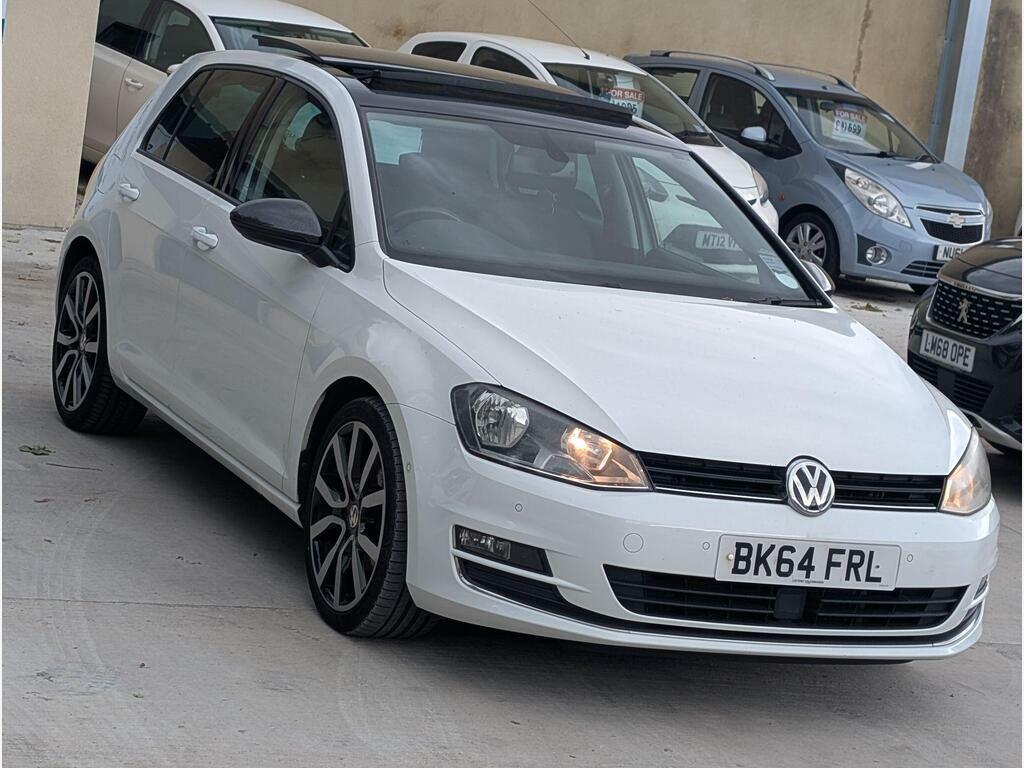 Volkswagen Golf 2.0 Tdi Bluemotion Tech Gt Dsg Euro 5 S S BK64FRL White #2