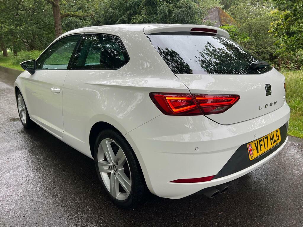 Seat Leon 1.4 Tsi Fr Technology Sport Coupe Euro 6 S S White #6