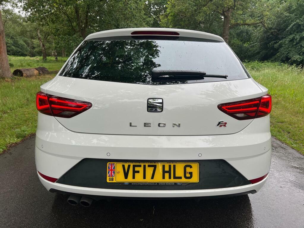 Seat Leon 1.4 Tsi Fr Technology Sport Coupe Euro 6 S S White #5