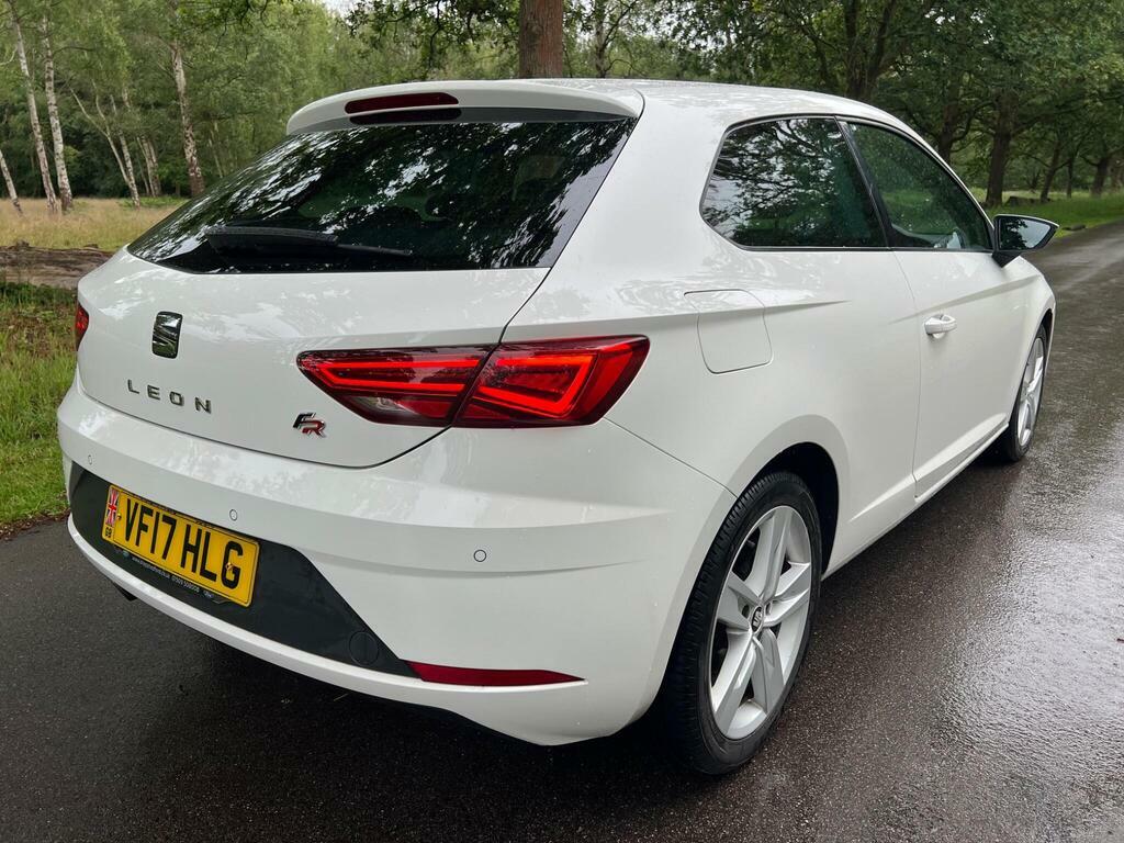 Seat Leon 1.4 Tsi Fr Technology Sport Coupe Euro 6 S S White #4