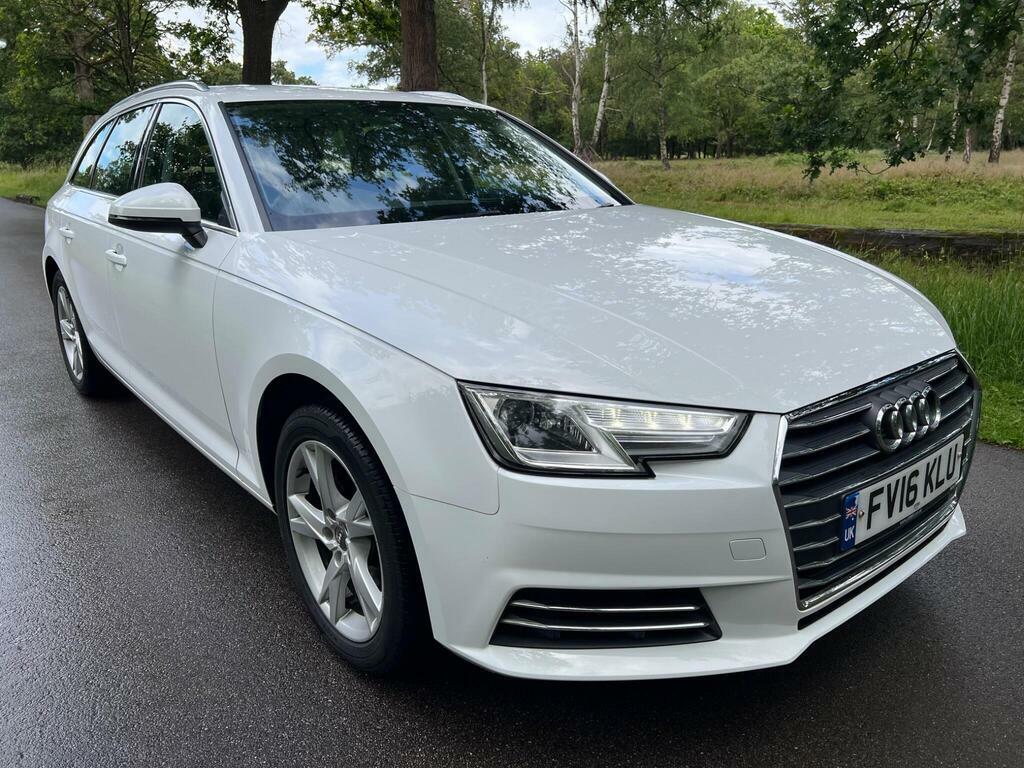 Audi A4 Avant 1.4 Tfsi Sport Euro 6 S S FV16KLU White