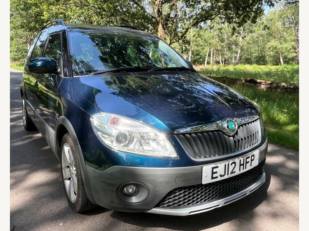 Skoda Roomster 1.6 Tdi Scout Euro 5 Blue #3