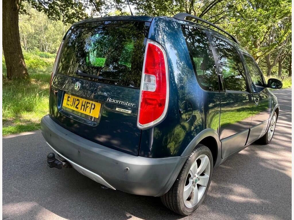 Skoda Roomster 1.6 Tdi Scout Euro 5 Blue #6