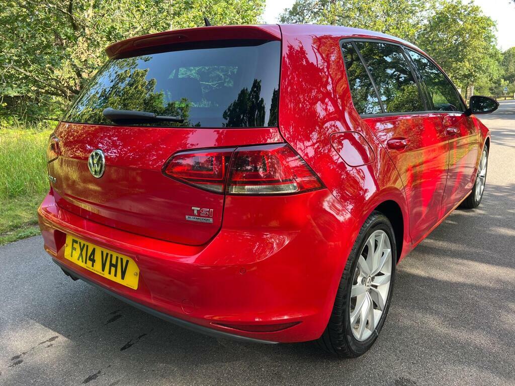 Volkswagen Golf 1.4 Tsi Bluemotion Tech Act Gt Euro 6 S S FX14VHV Red #5