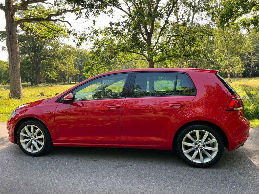 Volkswagen Golf 1.4 Tsi Bluemotion Tech Act Gt Euro 6 S S FX14VHV Red #6